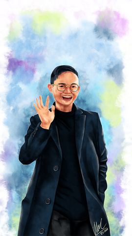 Human, solo (knee up)